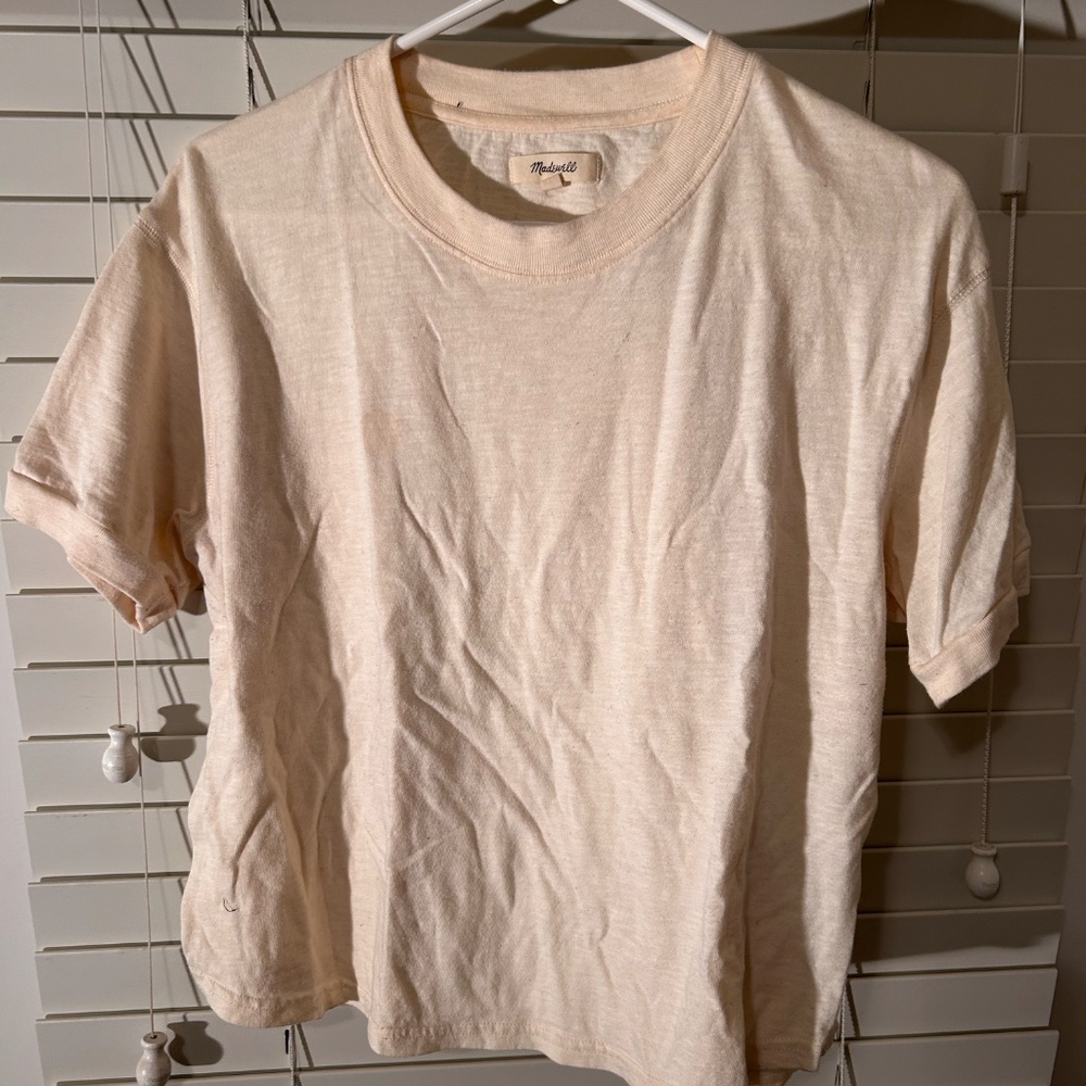 Madewell crop t-shirt